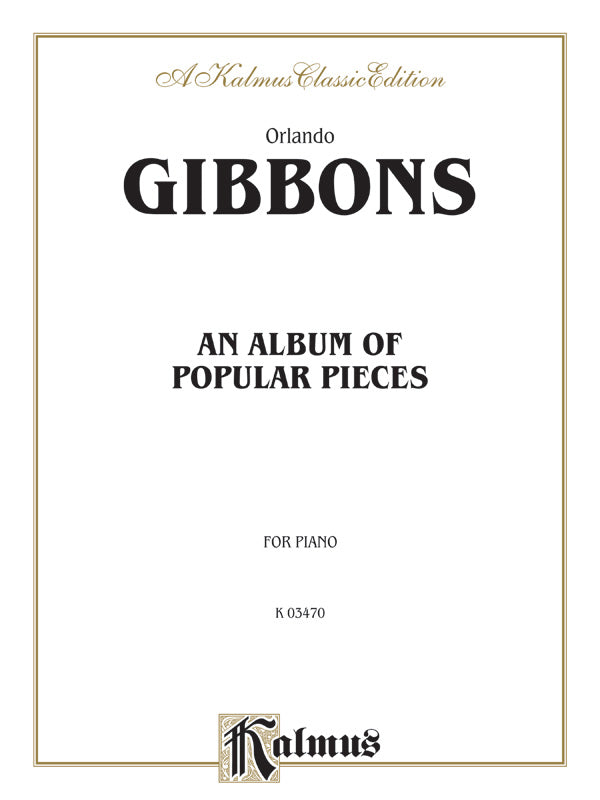 Gibbons: Album Sheet Music Preview