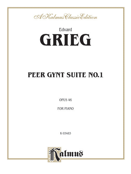 Grieg: Peer Gynt Suite No. 1 Sheet Music Preview