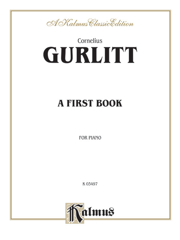 Gurlitt: A First Book Sheet Music Preview