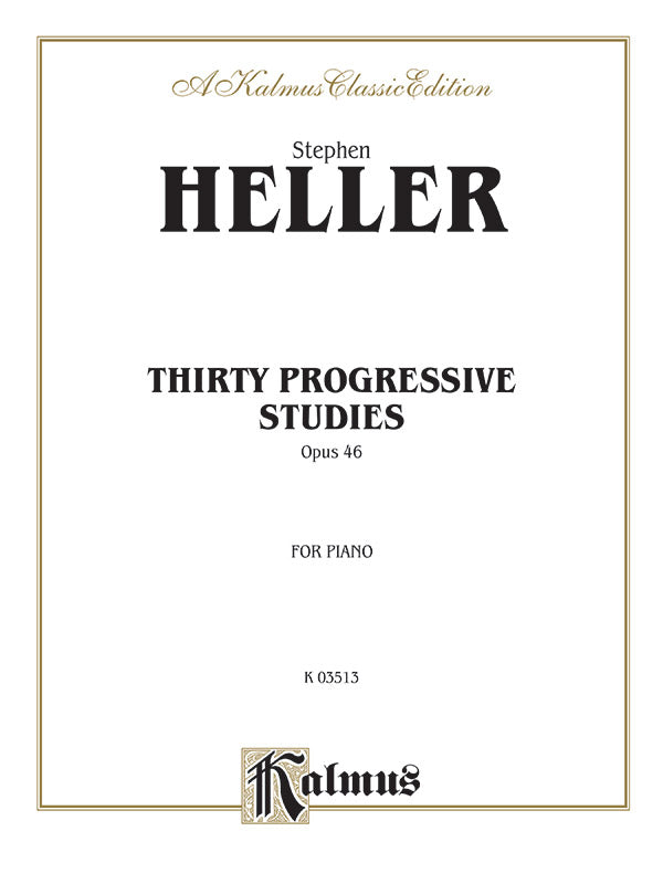 Heller: Studies, Op. 46 Sheet Music Preview