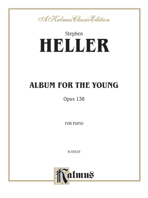 Heller: Album for the Young, Op. 138 Sheet Music Preview