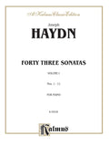 Forty Three Sonatas, Volume I (Nos. 1-11) Cover Image