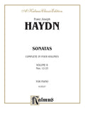 Sonatas, Volume II (Nos. 12-23) Cover Image