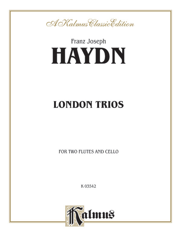Four London Trios Cover Image