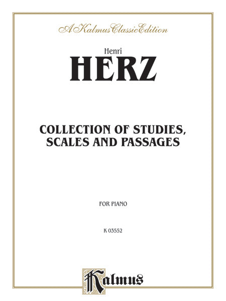 Collection of Studies, Scales, and Passages Cover Image