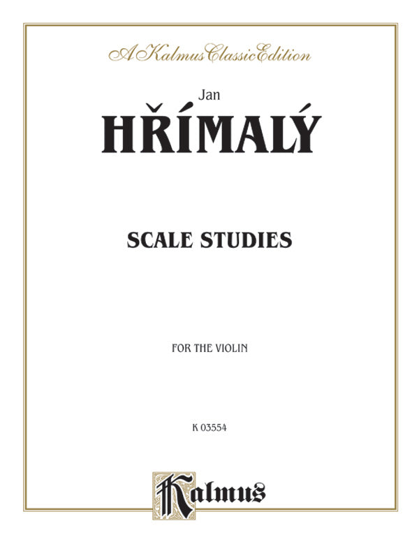 Hrímalý: Scale Studies Sheet Music Preview