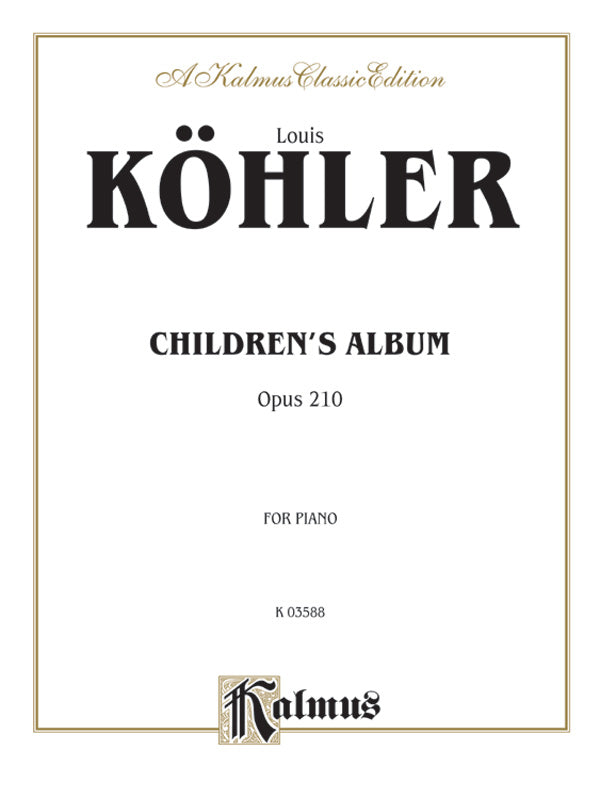 Köhler: Children's Album, Op. 210 Sheet Music Preview