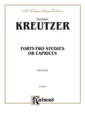 Forty-two Studies or Caprices Cover Image