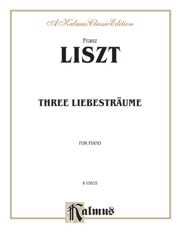 Liebestraeume Cover Image