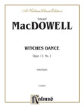 Witches Dance, Opus 17, No. 2 Cover Image