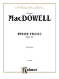 Twelve Etudes, Opus 39 Cover Image