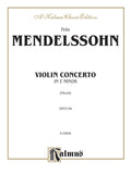 Violin Concerto, Opus 64 Cover Image