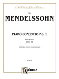 Piano Concerto No. 1 in G Minor, Opus 25 Cover Image