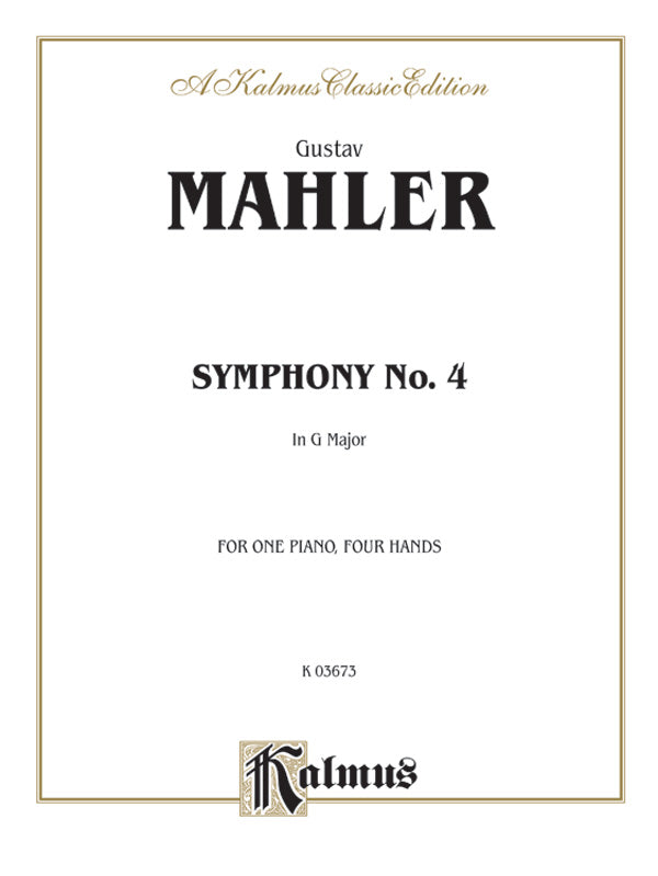 Symphony No. 4 in G Major Cover Image