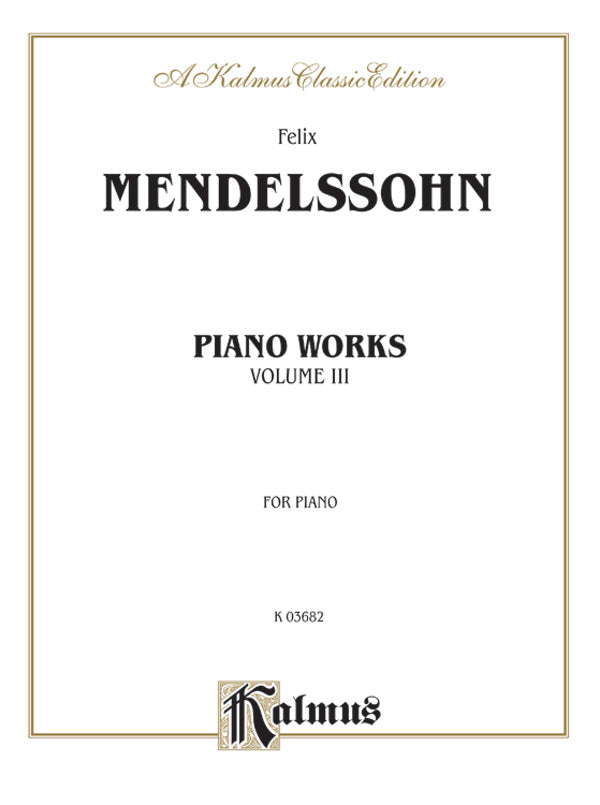 Complete Works, Volume III Cover Image