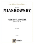 Four Little Fugues, Opus 43, 78 Cover Image