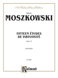 Fifteen Études de Virtuosité, Opus 72 Cover Image