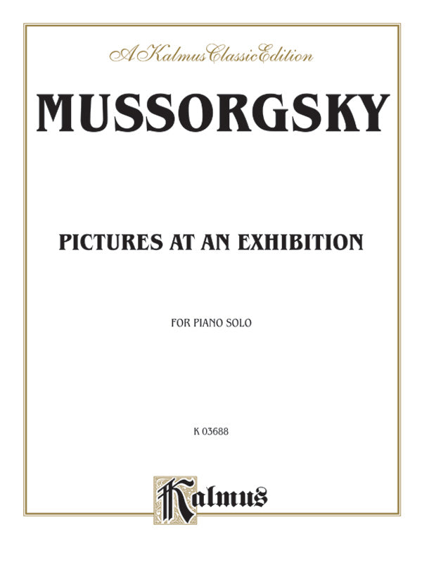 Mussorgsky: Pictures at an Exhibition Sheet Music Preview