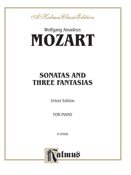 Mozart: Sonatas (Urtext): Piano Book | Wolfgang Amadeus Mozart