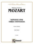 Sonatas and Three Fantasias (Urtext Edition) Cover Image