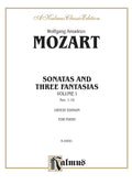 Sonatas and Three Fantasias, Volume I Cover Image