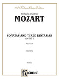 Sonatas and Three Fantasias, Volume II (Nos. 11-20) Cover Image