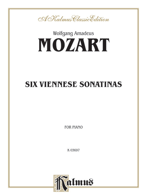 Six Viennese Sonatinas Cover Image