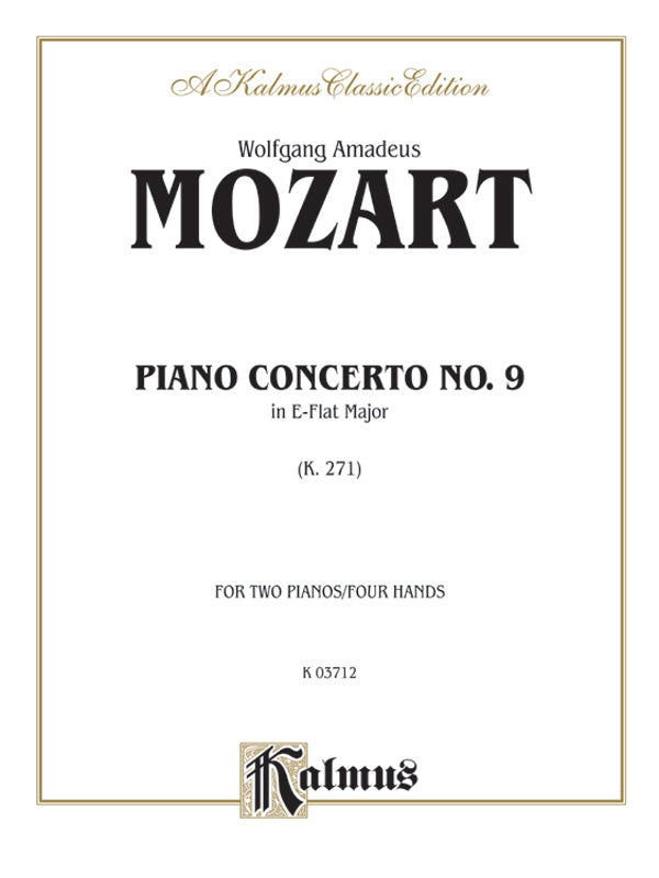 Piano Concerto No. 9 in E-flat Major, K. 271 Cover Image