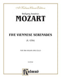 Five Viennese Serenades K. 439b Cover Image
