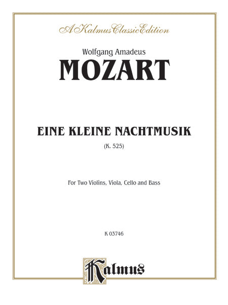 Mozart: Eine Kleine Nachtmusik, K. 525 Sheet Music Preview