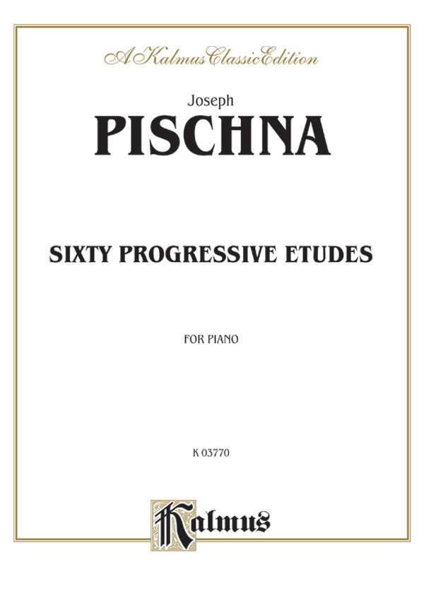 Pischna: Sixty Progressive Studies Sheet Music Preview