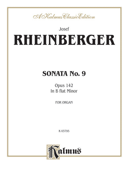 Rheinberger: Sonata No. 9 Sheet Music Preview