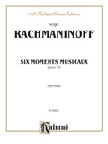 Six Moments Musicaux, Opus 16 Cover Image
