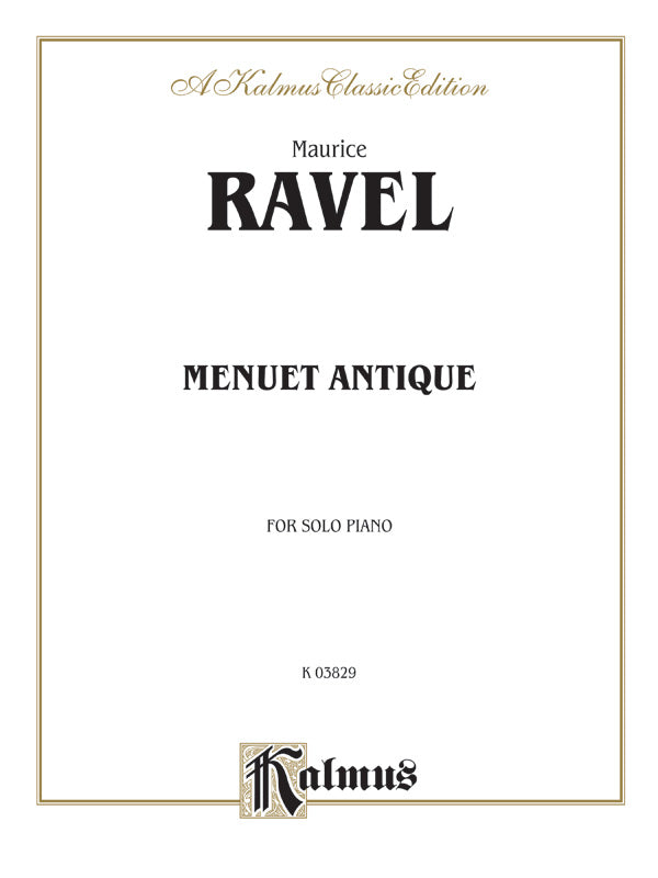 Menuet Antique Cover Image