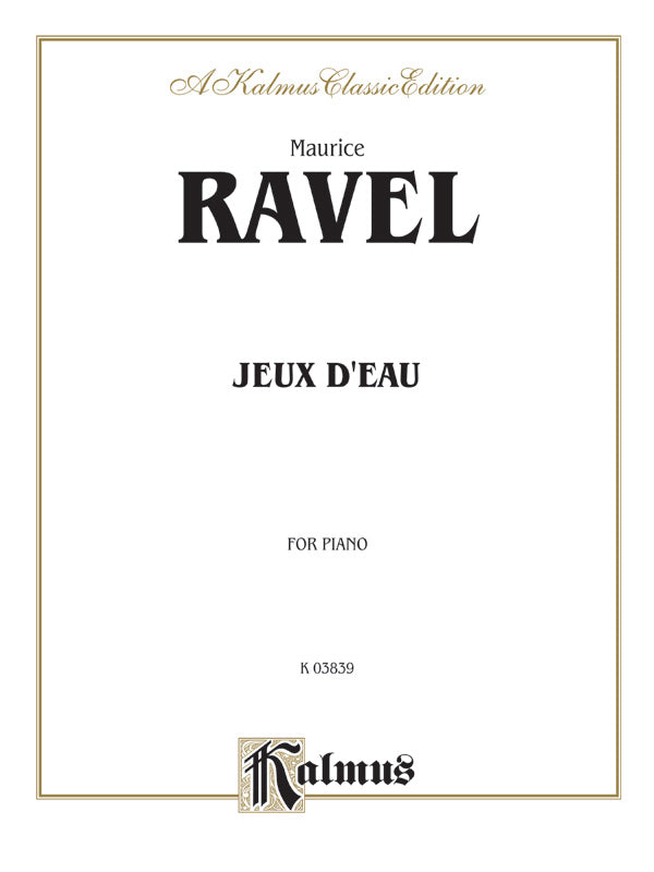 Jeux d'eau Cover Image