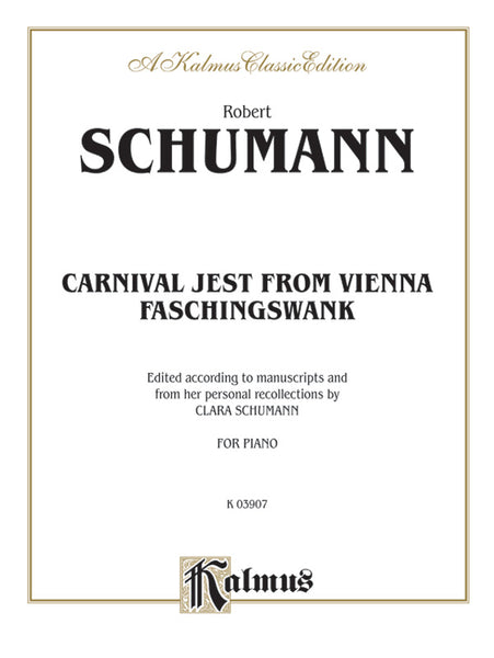 Schumann: Carnival Jest from Vienna, Op. 26 | Downloadable