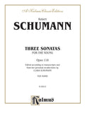 Three Sonatas for the Young, Opus 118 Cover Image
