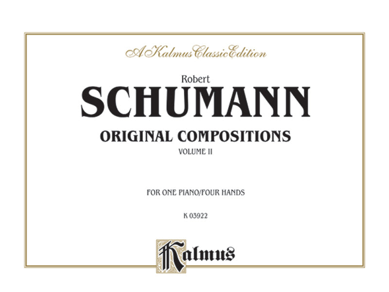 Schumann: Original Compositions for Four Hands, Volume II Sheet Music Preview
