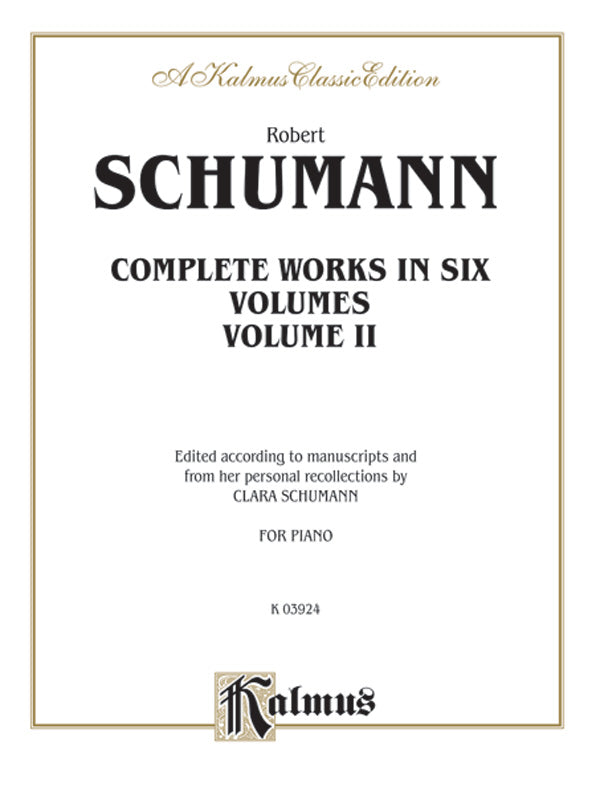Complete Works, Volume II Cover Image