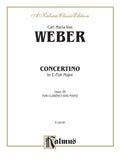 Concertino for Clarinet in E-flat Major, Opus 26 Cover Image