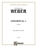 Clarinet Concerto No. 1 in F Minor, Opus 73 Cover Image