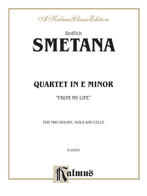 Smetana: Quartet "From My Life" Sheet Music Preview