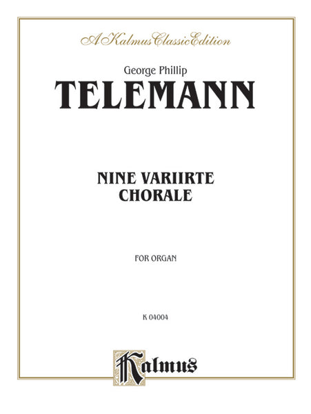 Telemann: Nine Chorale Variations | Downloadable & Printable Sheet