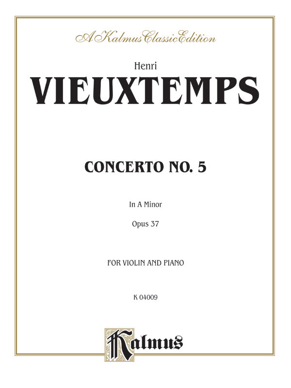 Violin Concerto No. 5 Cover Image