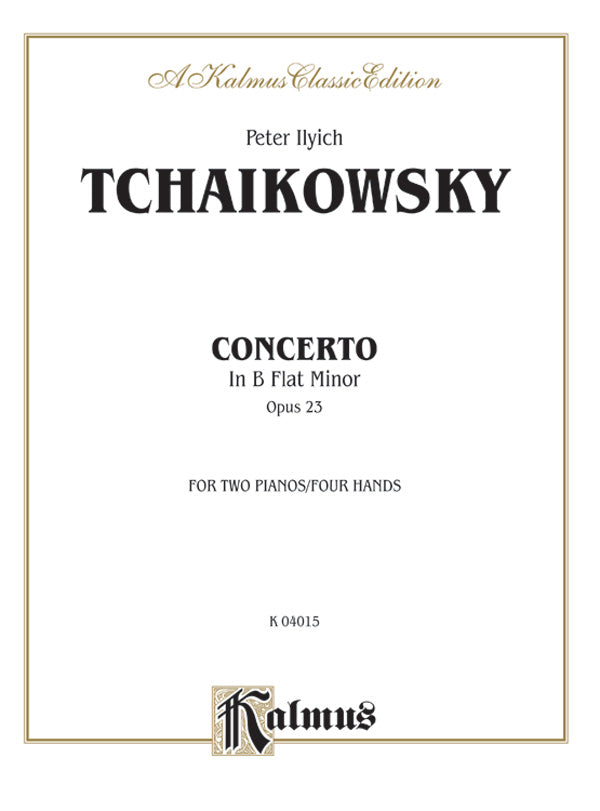 Piano Concerto No. 1 in B-flat Minor, Opus 23 Cover Image