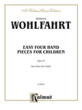 Easy Four Hand Pieces for Children, Opus 87  Cover Image