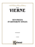 Ten Pieces in Different Styles for Organ (1st Suite) Cover Image