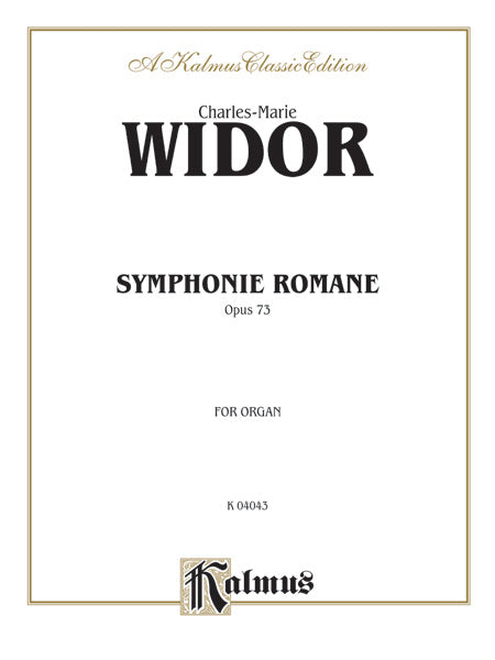 Widor: Symphonie Romaine, Op. 73 Sheet Music Preview