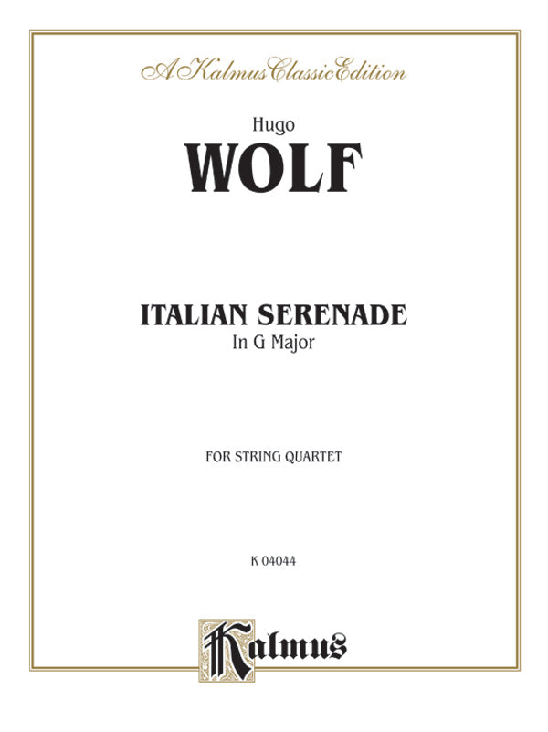 Italian Serenade Cover Image