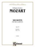 Six Duets, Volume I (Nos. 1-3) Cover Image
